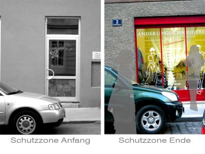 Schutzzone Anfang und Ende 8.Bezirk